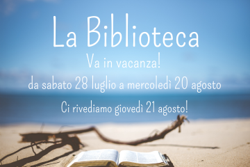 Orario Estivo e Chiusura Biblioteca Comunale